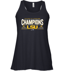 LSU Peach Bowl Champion 2019 Shirt Racerback Tank - KnowlegdeTee