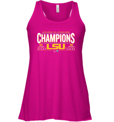 LSU Peach Bowl Champion 2019 Shirt Racerback Tank - KnowlegdeTee