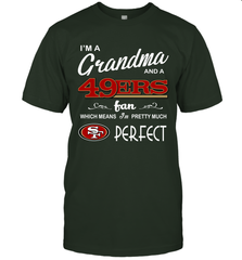 I'M A Grandma And A San Francisco 49ers Fan Mothers Fathers Day Gift T-Shirt - KnowlegdeTee