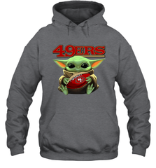 Baby Yoda Loves The San Francisco 49ers Star Wars NFL Shirts Hoodie - KnowlegdeTee