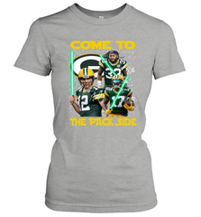 Green Bay Packers Star Wars Come to The Packer Side Faithful Playoff Women's T-Shirt - KnowlegdeTee