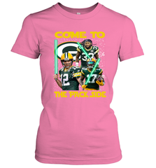 Green Bay Packers Star Wars Come to The Packer Side Faithful Playoff Women's T-Shirt - KnowlegdeTee