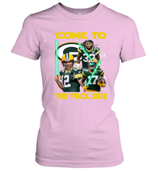 Green Bay Packers Star Wars Come to The Packer Side Faithful Playoff Women's T-Shirt - KnowlegdeTee