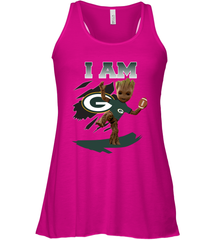 I am Green Bay Packers Groot Shirt For Fans Racerback Tank - KnowlegdeTee