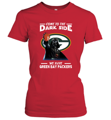 Star Wars COME TO THE DARK SIDE WE HAVE GREEN BAY PACKERS SHIRTS= Women's T-Shirt - KnowlegdeTee