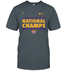 LSU Tigers College Football Playoff 2019 National Champions Stack Legend T-Shirt - KnowlegdeTee