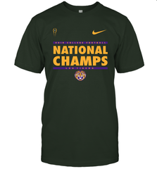LSU Tigers College Football Playoff 2019 National Champions Stack Legend T-Shirt - KnowlegdeTee