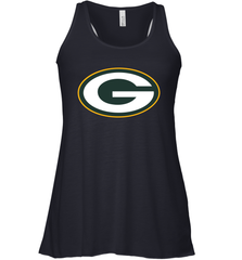 Green Bay Packers Official Logo Fan Gifts Racerback Tank - KnowlegdeTee