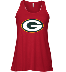 Green Bay Packers Official Logo Fan Gifts Racerback Tank - KnowlegdeTee