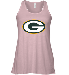 Green Bay Packers Official Logo Fan Gifts Racerback Tank - KnowlegdeTee