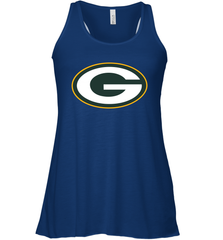 Green Bay Packers Official Logo Fan Gifts Racerback Tank - KnowlegdeTee