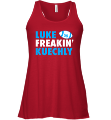 Luke Freakin Kuechly Shirt Racerback Tank - KnowlegdeTee