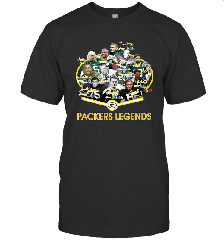 Green Bay Packers Legends T-Shirt - KnowlegdeTee