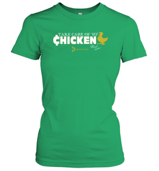 Marshawn Lynch Take Care of Yo' Chicken Shirt Women's T-Shirt - KnowlegdeTee