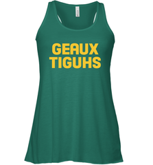 LSU Tigers GEAUX TIGUHS deux Racerback Tank - KnowlegdeTee
