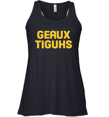 LSU Tigers GEAUX TIGUHS deux Racerback Tank - KnowlegdeTee