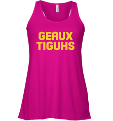 LSU Tigers GEAUX TIGUHS deux Racerback Tank - KnowlegdeTee