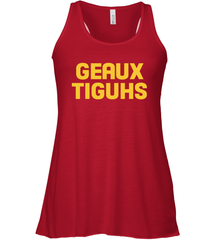 LSU Tigers GEAUX TIGUHS deux Racerback Tank - KnowlegdeTee