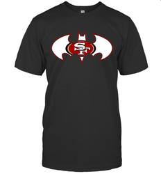 We Are The San Francisco 49ers Batman NFL Mashup = T-Shirt - KnowlegdeTee
