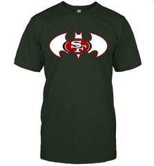 We Are The San Francisco 49ers Batman NFL Mashup = T-Shirt - KnowlegdeTee