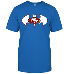 We Are The San Francisco 49ers Batman NFL Mashup = T-Shirt - KnowlegdeTee