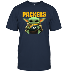 Baby Yoda Loves The Green Bay Packers Star Wars NFL Shirts T-Shirt - KnowlegdeTee