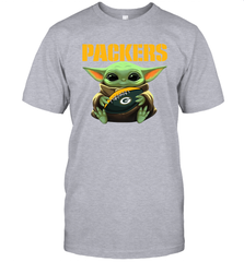 Baby Yoda Loves The Green Bay Packers Star Wars NFL Shirts T-Shirt - KnowlegdeTee