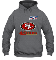 San Francisco 49ers NFL 100th Season Anniversary Hoodie - KnowlegdeTee