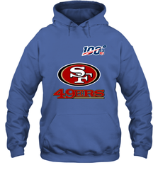 San Francisco 49ers NFL 100th Season Anniversary Hoodie - KnowlegdeTee