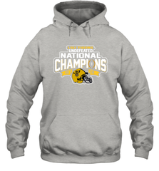 LSU Tigers Blue 84 College Football Playoff 2019 National Champions Dyed Football Hoodie - KnowlegdeTee