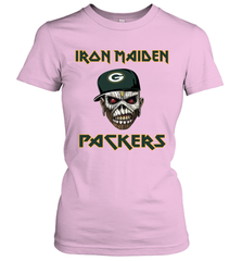 Green Bay Packers Iron Maiden Heavy Metal Football Women's T-Shirt - KnowlegdeTee