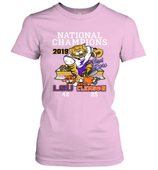 LSU Tigers College Football Playoff 2019 National Champions Score Women's T-Shirt - KnowlegdeTee