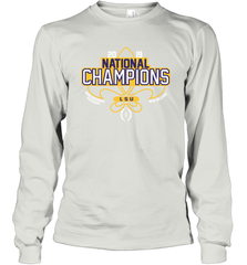 LSU Tigers Blue 84 College Football Playoff 2019 National Champions Long Sleeve T-Shirt - KnowlegdeTee