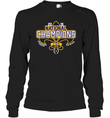 LSU Tigers Blue 84 College Football Playoff 2019 National Champions Long Sleeve T-Shirt - KnowlegdeTee