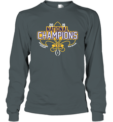 LSU Tigers Blue 84 College Football Playoff 2019 National Champions Long Sleeve T-Shirt - KnowlegdeTee