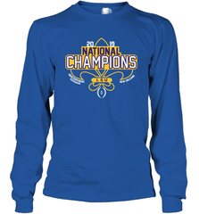 LSU Tigers Blue 84 College Football Playoff 2019 National Champions Long Sleeve T-Shirt - KnowlegdeTee