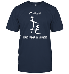 Blowjob It Means Friendship In Chinese Shirt T-Shirt - KnowlegdeTee