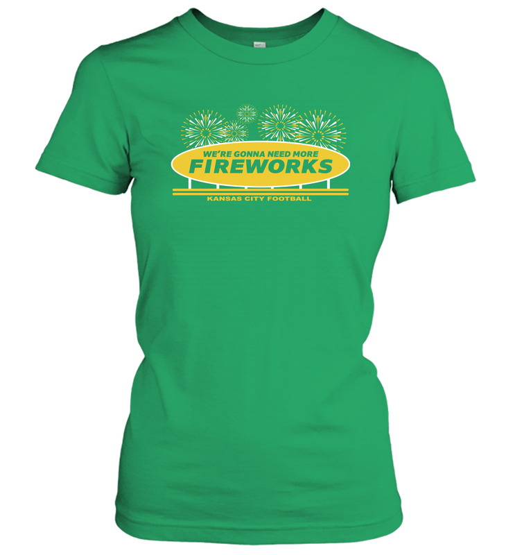 More Fireworks Kansas City Chiefs Shirt Women's T-Shirt - KnowlegdeTee