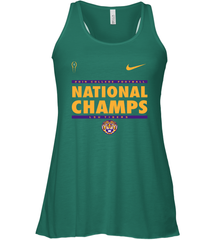 LSU Tigers College Football Playoff 2019 National Champions Stack Legend Racerback Tank - KnowlegdeTee