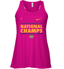 LSU Tigers College Football Playoff 2019 National Champions Stack Legend Racerback Tank - KnowlegdeTee