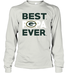 Best Green Bay Packers Papa Ever Fathers Day Gifts Long Sleeve T-Shirt - KnowlegdeTee
