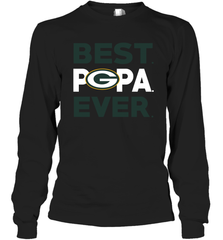 Best Green Bay Packers Papa Ever Fathers Day Gifts Long Sleeve T-Shirt - KnowlegdeTee