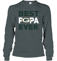 Best Green Bay Packers Papa Ever Fathers Day Gifts Long Sleeve T-Shirt - KnowlegdeTee