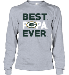 Best Green Bay Packers Papa Ever Fathers Day Gifts Long Sleeve T-Shirt - KnowlegdeTee