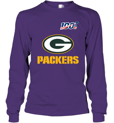 Green Bay Packers NFL 100th Season Anniversary Long Sleeve T-Shirt - KnowlegdeTee