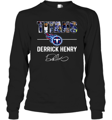TENNESSEE TITANS DERRICK HENRY Shirt Long Sleeve T-Shirt - KnowlegdeTee