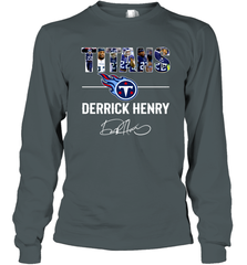 TENNESSEE TITANS DERRICK HENRY Shirt Long Sleeve T-Shirt - KnowlegdeTee
