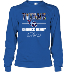 TENNESSEE TITANS DERRICK HENRY Shirt Long Sleeve T-Shirt - KnowlegdeTee