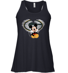 Green Bay Packers The Heart Mickey Mouse Disney Football Racerback Tank - KnowlegdeTee