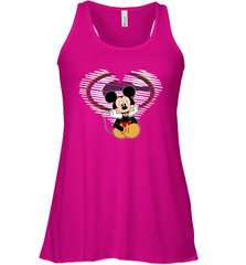 Green Bay Packers The Heart Mickey Mouse Disney Football Racerback Tank - KnowlegdeTee